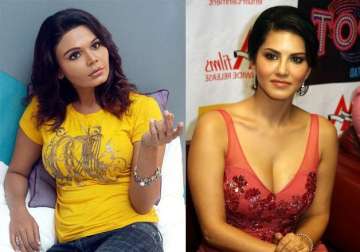 ooppss rakhi sawant takes a dig at sunny leone over mastizaade insults her publicly watch video