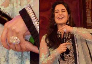 katrina kaif spotted with a giant ring is she really engaged to ranbir kapoor view pics
