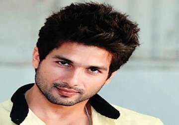 shahid kapoor more than happy to do tv shows
