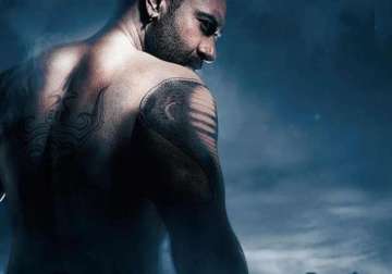 ajay devgn s bare body and tattoos grab eyeballs in shivaay first look see pics