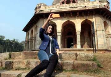 nargis fakhri loves clicking india s historic locations