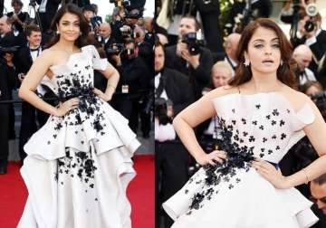 cannes 2015 aishwarya rai looks fabulous in white gown see pics