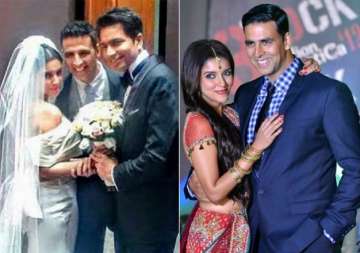 see pics cupid akshay kumar wishes newly weds asin rahul in most adorable way