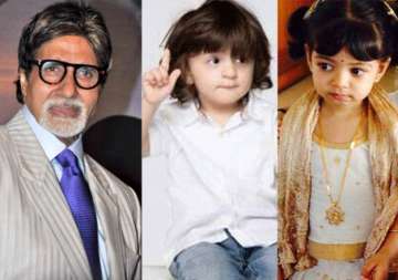 amitabh bachchan wishes to see aaradhya abram as onscreen pair