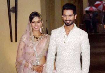 shahid kapoor feels getting hitched is beautiful