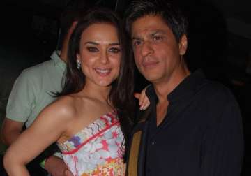 shah rukh khan only actor who can make me cry says preity zinta