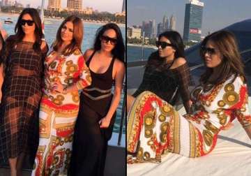 kim kardashian skips india enjoys her dubai visit view pics