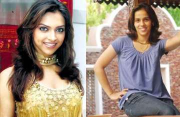 deepika invites saina for a friendly