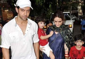 revealed how hrithik sussanne celebrated ganesh puja with their sons