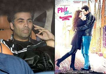 karan johar is in all awe for kunal kohli jennifer winget s phir se watch video