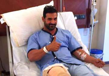 john abraham recuperating from knee injury to resume shoot in november