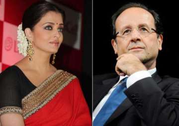 see pic aishwarya rai looks stunning in traditional for luncheon with french president