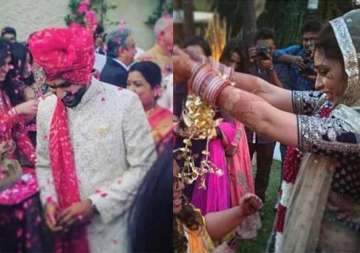 a fairytale wedding hitman rohit sharma weds ritika sajdeh see pics