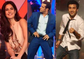 watch when katrina kaif s ex boyfriends salman khan and ranbir kapoor danced like crazy