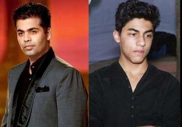 it s official karan johar will launch srk s son aryan khan in bollywood