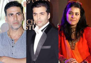 think before you talk akshay kumar kajol s advice to kjo