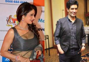 manish malhotra styling sridevi for tamil film