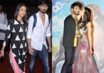 revealed how shahid s newlywed wife reacted to shaandaar