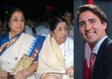 love from canada lata mangeshkar s sister receives birthday wishes from pm trudeau
