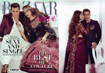 salman khan and sonam kapoor spill hotness on magazine cover view pics