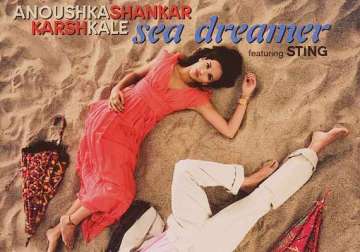 sting s guitar meets anoushka shankar s sitar for song