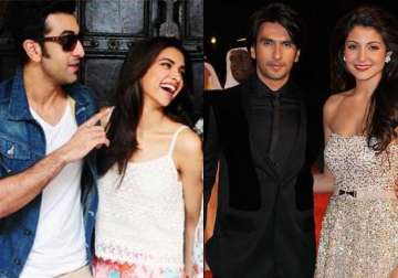 criss cross ranveer praises anushka and ranbir gives roses to deepika