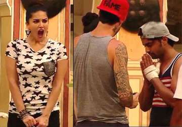 splitsvilla 7 episode 19 sunny leone gets hit by contestant husband daniel webber gets furious