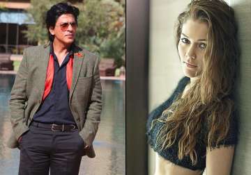 shah rukh khan to romance hot model waluscha de sousa in yrf s fan