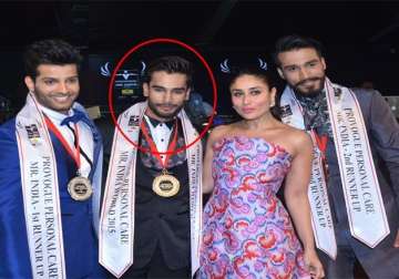 rohit khandelwal bags provogue personal care mr. india 2015