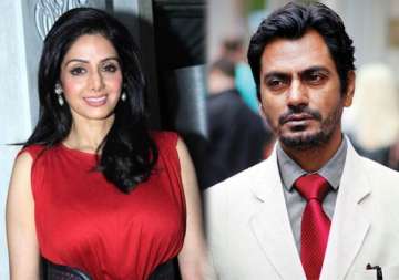 unusual pairing nawazuddin and sridevi to feature together in next movie