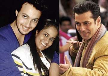 salman khan to launch little sister arpita s hubby aayush sharma