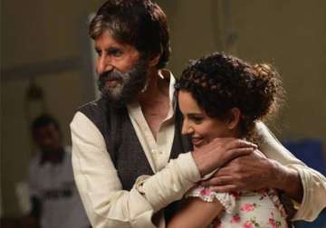 amitabh bachchan kangana ranaut to share screen space in ad film