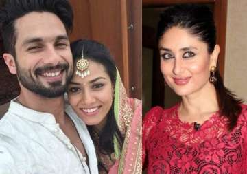 shahid kapoor reveals why he married mira and not kareena or priyanka