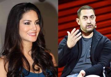 when sunny leone s denial made mr perfectionist aamir khan sad