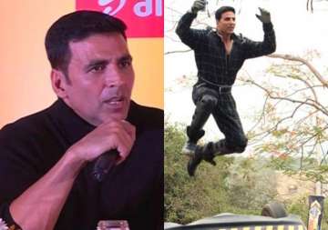 akshay kumar takes stand for stuntmen