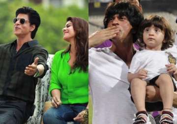 forget reviews shah rukh khan s dilwale gets thumbs up from abram