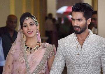 mira is my wife not actress says shahid kapoor