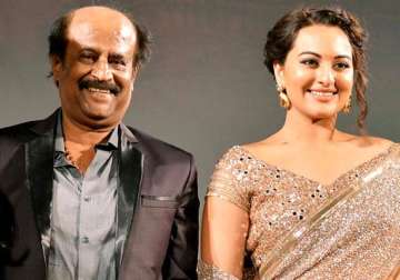 rajinikanth romancing sonakshi was challenging