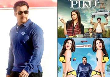 salman khan overshadows piku kuch kuch locha hai collections to be affected