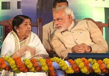 lata mangeshkar wishes best for pm modi on his birthday