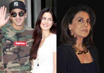 ranbir katrina attends christmas party mother neetu gives a miss