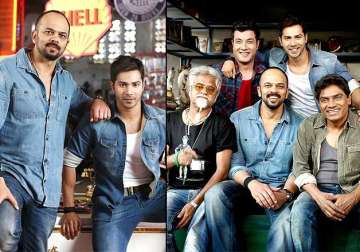 rohit shetty s dilwale srk kajol s come back project kick starts with all fun and varun dhawan