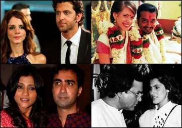 bollywood couples love marriage and separation view pics