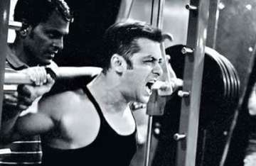 salman khan auctions gym session with him for charity