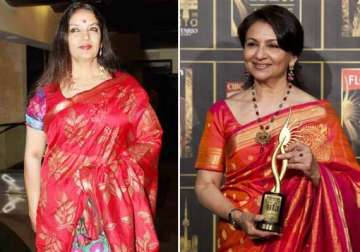 sharmila tagore is the most gorgeous 70 year old i know shabana azmi