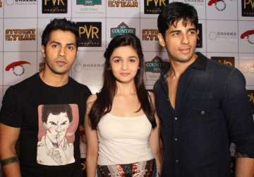 3yearsofsoty varun alia and sidharth get nostalgic over their bollywood debut