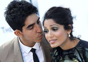 freida pinto opens about dev patel and more