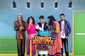 comedy nights with kapil ali asgar in double roles of dadi and choti bua will leave you in splits see pics