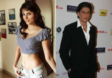 mandana karimi had debuted opposite srk and here s proof
