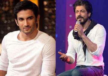 sushant singh rajput gives an epic reply to his comparison with shah rukh khan